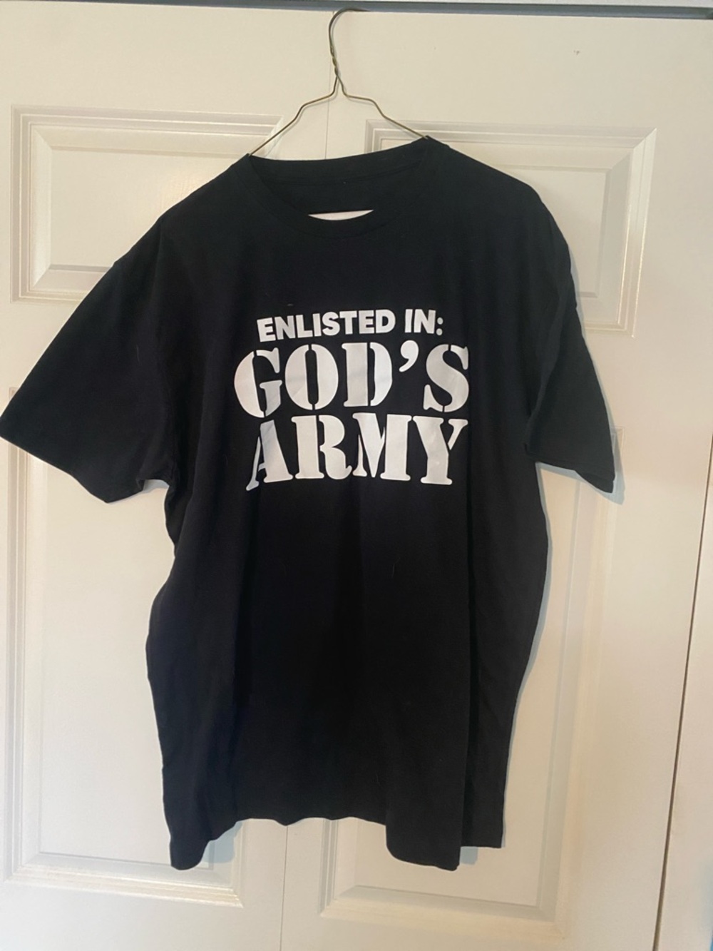 God's Army Black Graphic Tee - Men's Short Sleeve